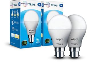 Wipro Tejas 12w LED Bulb, coolwhite (Pack of 2)