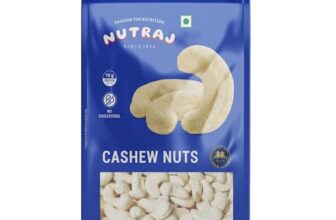 Nutraj Cashews 1 Kg Pouch | Kaju | Dry Fruits and Nuts | Grocery Items