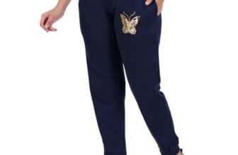 T2F Women’s Regular Track Pants (WOM-JOG-01_Navy