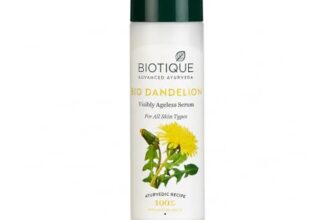 Biotique Dandelion Youth Anti-Ageing Serum| Ayurvedic and Organically Pure| Anti-Ageing Serum for Men & Women| Reduces Fine Lines & Wrinkles |100% Botanical Extracts| All Skin Types | 190ml