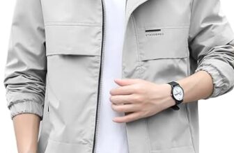 Lymio Jackets || Jacket for men || Lightweight Outwear Jacket (J-11-Grey-M)
