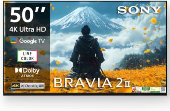 Sony 126 cm (50 inches) BRAVIA 2M2 Series 4K Ultra HD Smart LED Google TV K-50S22BM2
