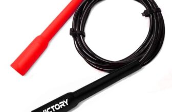 VICTORY Adjustable Skipping Rope for Men and Women for Kids Jumping Rope for Exercise, Gym Fitnes Freestyle Skipping Rope (Red)