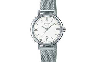 Casio Sheen Analog White Dial Women’s Watch-SHE-4540M-7AUDF