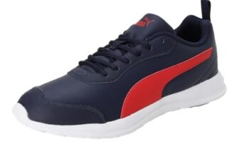 Puma Men Reeping XT IDP Peacoat-High Risk Red Sneaker 36853601 6UK