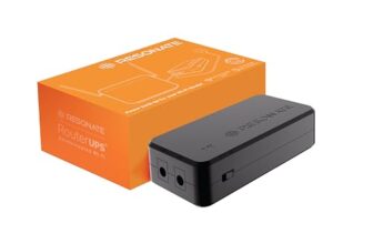 RESONATE RouterUPS® Micro | Original Router UPS for 12V WiFi Router & Modem | Uninterrupted Power Backup Upto 4 Hours During Powercut | Compact Mini UPS with Intelligent Charging
