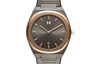 MVMT Mens Analog Gray Dial Gray Band Stainless Steel Watch