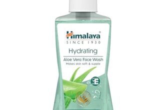 Himalaya Hydrating Aloe Vera Face Wash 200 ml | Aloe Vera & Vitamin E | Creamy Gentle Cleanser for Bouncy & Dewy skin | Clinically Tested | Paraben Free | For Dry Skin