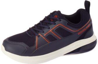 Woodland Men’s Navy PU Sports Shoes-6 UK (40 EU) (SGC 4161021)
