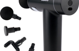 AGARO Regal Gun Massager, 4 Heads, 6 Speed, Rechargeable, Handheld, Muscle Massager Regal Gun Massager, 4 Heads, 6 Speed, Rechargeable, Handheld, Muscle Massager Massager(Cosmic Sonic)