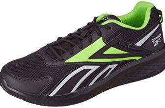 Reebok Men 90s Runner reinvented M Black/LGH Solid Grey/Lime R 7