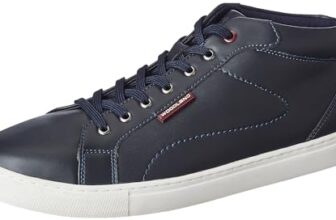 Woodland Men’s Navy PU Sneakers-6 UK (40EURO) (OSNK 4473022)