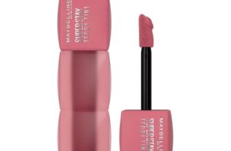 Maybelline New York Super Stay Teddy Tint – Lip and Cheek Color, Knee High, 5ml | Teddy Soft Matte up to 12Hr | Multi Use | Comfortable Long wear formula |Buildable |Natural flushed look in one swipe