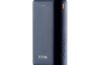 URBN 27000 mAh 100W Super Fast Charging Compact Power Bank with Quick Charge & Power Delivery, Type C Input/Output, Made in India, Type C Cable Included (Blue)
