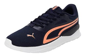 Puma Mens Armour V2 Navy-Ultra Orange Sneaker – 10UK (38870104)
