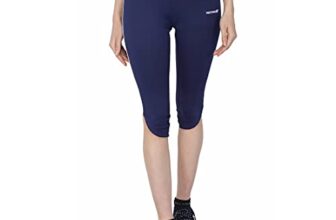 Vector X Polyester Regular Fit Capri for Women (Navy)
