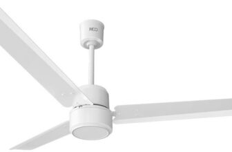 Reo by Havells Unnovate|Remote Controlled|Reverse Rotation Mode| Timer Setting| Low Noise with 2 Year Warranty BLDC Motor 1200 mm Ceiling Fan(5 Star | Elegant White | Pack of 1)