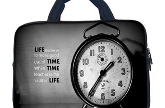 Theskinmantra Life Teaches Us Sleeve for 14 inch laptops