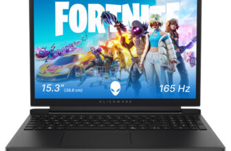 DELL Alienware 15 AMD Ryzen 7 260 – (16 GB/512 GB SSD/Windows 11 Home/6 GB Graphics/NVIDIA GeForce RTX 4050/165 Hz) Alienware 15 Gaming Laptop(15 inch, Black, 2.25 kg, With MS Office)