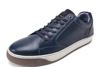 Woodland Men’s Navy Leather Casual Shoe-6 UK (40 EU) (GC 4142021)