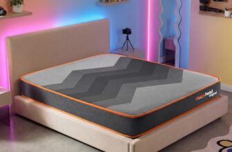 Sleepyhead Original Designed by Duroflex – 3 Layered BodyIQ Orthopedic Memory Foam Mattress | Zero Partner Disturbance | Medium Firm | 10 Years Warranty | 10 Inch King Size Bed Mattress (78x72x10)