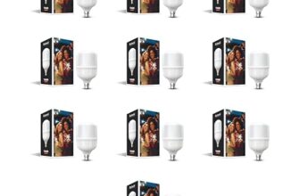 Goldmedal Thor 30W B22 Base LED Bulb For Home & Office | Energy Efficient | 230 Degree Light Coverage | Surge Protection up to 4KV | Rated Life 15000 Hrs |Cool Daylight (6500K) |Pack of 10