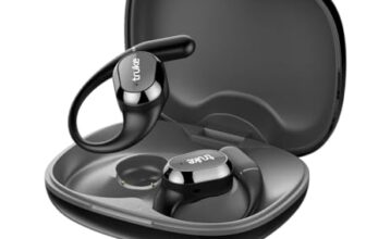 truke Newly Launched Buds Liberty Open Ear Wireless Earbuds with 360Spatial™ Audio Experience, 16mm Beryllium Speaker, 60H Playtime, Quad Mic for Crystal-Clear Calls, Fast Charging, BT5.4