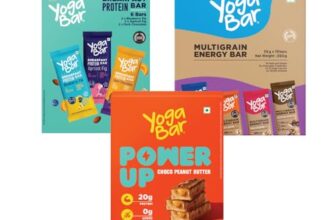 Yogabar Variety Combo Pack, 21 Bars | Power Up 20g Protein Bar x 5 | Breakfast Bars x 6 | Energy Bars x 10 | Ideal for Pre & Post Workout, Protein Snack, Keto Diet, Daily Protein
