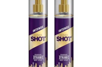 Layer’r Shot GOLD Dynamic Body Spray for Men 2×135ml | Long-Lasting Premium Fragrance | Woody & Oceanic Notes | Everyday Wear | Skin-Friendly & IFRA Certified