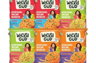WickedGud Nourishing Instant Noodles Range (Discovery Pack of 6, 69 grams each) | No Maida | No Palm Oil | No MSG | High Protein | High Fibre | Cholesterol Free