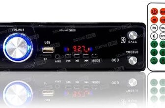 SOUNDFIRE Car FM/USB/SD/AUX/Bluetooth MP3 Player (Black)