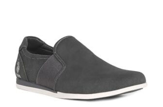 U.S. POLO ASSN. Mens Sergio 2.0 Grey Sneaker – 6 UK (2FD22401G07)