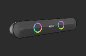 Nu Republic PartyBox 165 With 10 Hrs Playtime, Dual 52mm Dynamic Driver, Multi RGB LED Light 16 W Bluetooth Speaker(Black, 2.0 Channel)