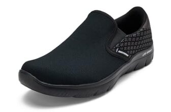 Skechers Mens Summits – 894213ID Black Casual Shoe – 7 UK (8 US) (894213ID-BBK)