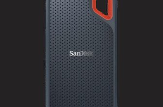 SanDisk E61 1 TB External Solid State Drive (SSD) 1050 Mb/s Window, Mac OS, Android, Portable, Type C Enabled,USB 3.2(Black, Red)
