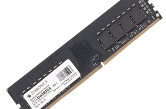 Zebronics 8GB DDR4 RAM for PC, 3200MHz, 4bit Architecture, Low Power Consumption, High Stability Performance (D40832A)