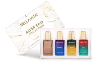 BELLAVITA Alter Ego Collection | 4x20ml | Long Lasting EDP | Gift for Man and Woman | Perfume for Man and Woman | Vanilla, Caramel & Musk | Floral, Spicy Premium Fragrance for Men and Women
