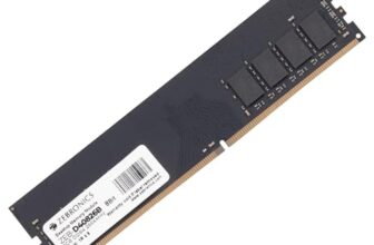 Zebronics 8GB DDR4 RAM for PC, 2666MHz, 8bit Architecture, Low Power Consumption, High Stability Performance (D40826B)