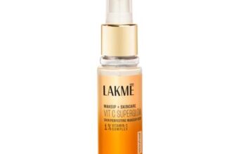 Lakme Makeup+Skincare VitC Superglow Skin Perfecting Makeup Fixer 60ml
