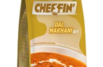 Cheffin’ Dal Makhani, 300g | Chef Curated Gourmet Cooking Kit | Ready in 10 Min | 100% Natural, No Preservatives | Serves 2-3