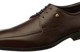 Hush Puppies Men’s Brick LACE UP E Brown Formal Shoe’s – 9 UK (8244077)