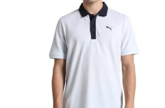 PUMA | Essentials Men’s Contrast Placket Polo T-Shirt