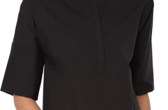 Allen Solly Women Solid Casual Black Shirt