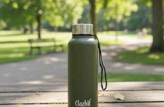 Clazkit Alpha Pro Classic Stainless Steel Water Bottle Single Wall 750ml| Lightweight, Leak-Proof, Reusable | Ideal for School Kid, Office, Gym & Travel | Green