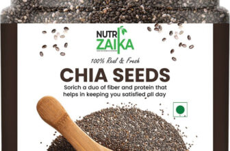 NUTRI ZAIKA Chia Seeds | Plant Based Protein Superfood | High Fiber & Energy Boosting Chia Seeds(1 kg)