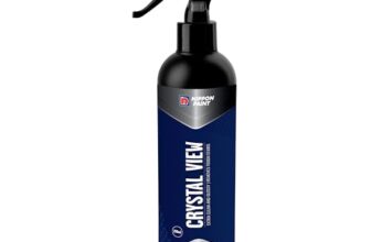 Nippon Paint n Shield 250ml Glass Cleaner Spray | Removes Tough Residue for Enhanced Visibility | Asia Pacific’s No 1 Paint Brand (Pack of 1)