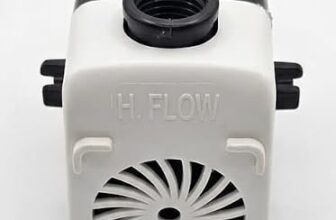 Flexo WP-18 Watt Submersible Water Pump – 180V-230V, 1.85 M Cooler Water Pump for Desert Air Cooler, Aquarium, Fountains, Ponds (Black/Grey)