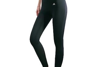 Kobo Active Wear for Women | High Waist | Ankle Length | Squat-Proof | Workout Tights for Women | 4-Way Stretch | Leggings for Gym, Cardio | Yoga Pants | Gym (Imported)