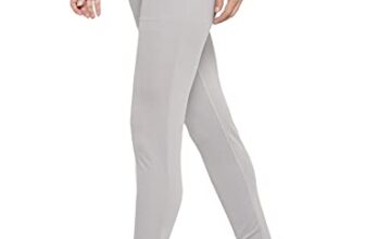 Alan Jones Clothing Stretchable Workout Ankle Length Womens Tights (Light Grey_S)