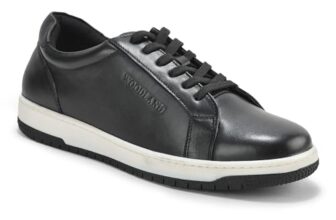Woodland Men’s Black MESH Casual Shoes-6 UK (40 EU) (OSNK 6217024)